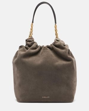 DeMellier Miami Suede Tote Bag - Brown