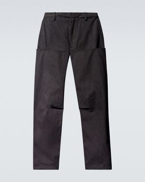 Yeezy Gap Cargohose aus Baumwoll-Canvas - Schwarz