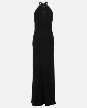 Max Mara Fernet Cady Gown - Black