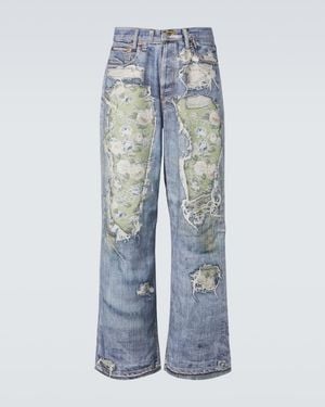 Acne Studios Wide-Leg Jeans 1981 - Blau