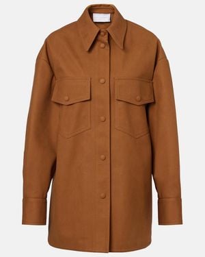 Stella McCartney Oversized Overshirt - Brown