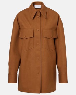 Stella McCartney Oversized Overshirt - Brown