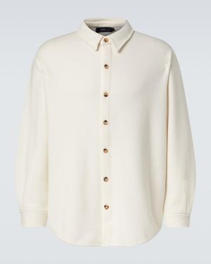 arch4 Mr Young Cashmere Shirt - White