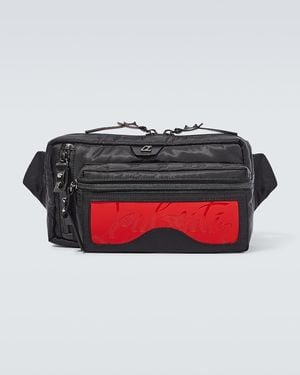 Christian Louboutin Loubideal Embellished Belt Bag - Red