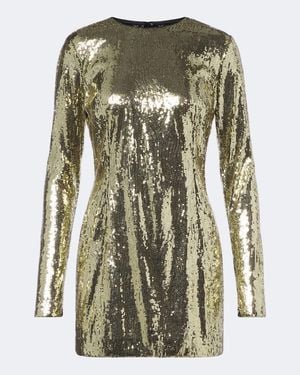 Dolce & Gabbana Sequined Minidress - Green
