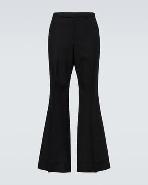 Valentino High-Rise-Schlaghose - Schwarz