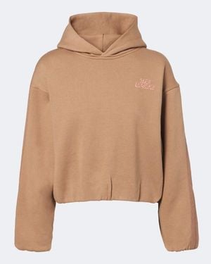The Upside Marlon Camila Cotton-Blend Jersey Hoodie - Natural