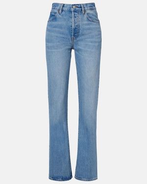 FRAME The Vertical Straight Jeans - Blue