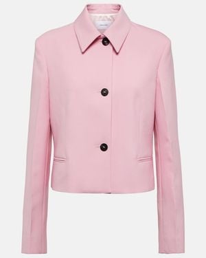 Ferragamo Virgin Wool Jacket - Pink