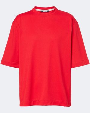 Jacquemus Jersey T-Shirt - Red