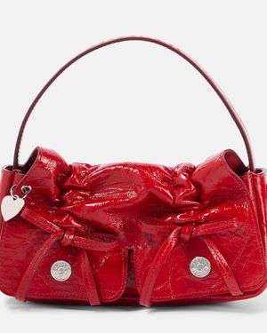 Acne Studios Borsa A Spalla Multipocket Micro - Rosso