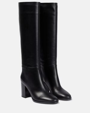 Gianvito Rossi 85Mm Santiago Boots - Black