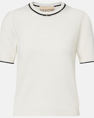 Valentino Garavani Virgin Wool Jumper - White