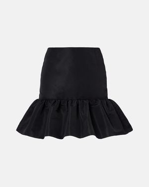 Nina Ricci Flared Miniskirt - Black