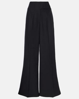 Co. High-Rise Wide-Leg Trousers - Blue
