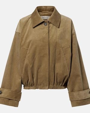 Rohe Cotton Corduroy Jacket - Green