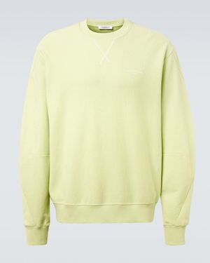 Givenchy Cotton Jersey Sweatshirt - Yellow