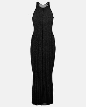 Rick Owens Jersey Midi Dress - Black