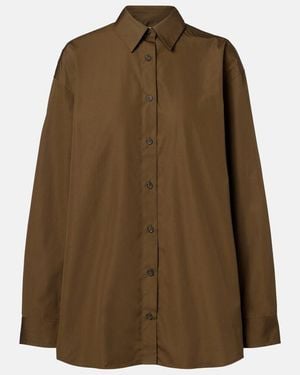 TOTEME Cotton Shirt - Brown