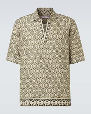 Orlebar Brown Ridley Printed Shirt - Natural