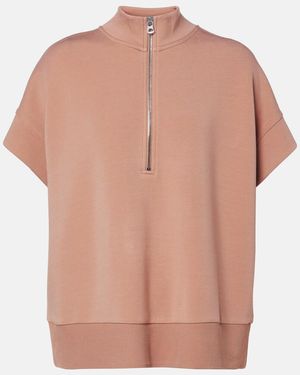 Varley Adria Jersey Half-Zip Sweatshirt - Natural