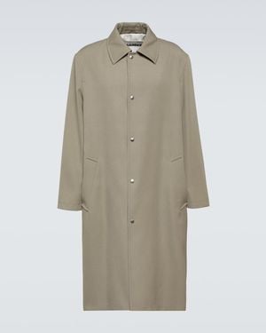 Jil Sander Carcoat Aus Wolle - Natur