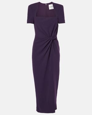 Roland Mouret Cady Minidress - Purple