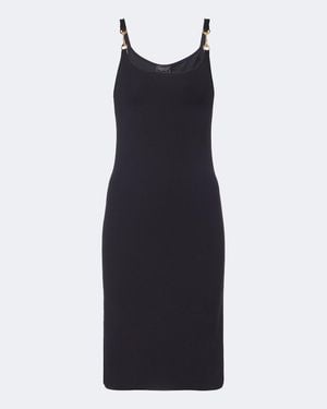 Gucci Abito Midi Horsebit - Blu