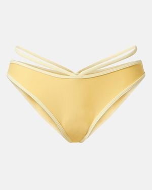 Jonathan Simkhai Emmalynn Bikini Bottoms - Yellow