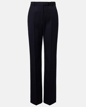 McQueen Straight Trousers - Blue