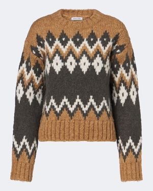 Veronica Beard Pullover Jessalyn Fair Isle - Multicolore