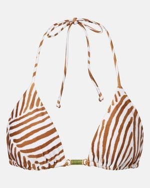 ViX Top Bikini Pam Tri - Bianco