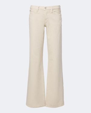 FRAME Wide-Leg Jeans - Natur