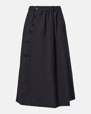 Noir Kei Ninomiya Midirock Aus Wolle - Blau