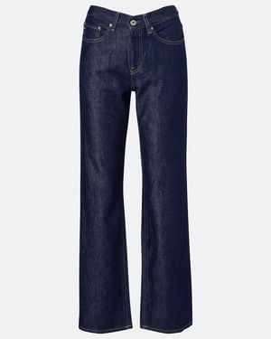 AG Jeans Dallas Straight Jeans - Blue