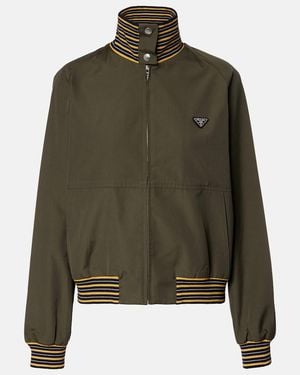 Prada Poplin Jacket - Green