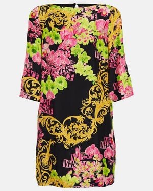 Versace Printed Minidress - Multicolour