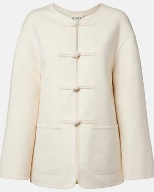Rohe Marie Wool Jacket - Natural