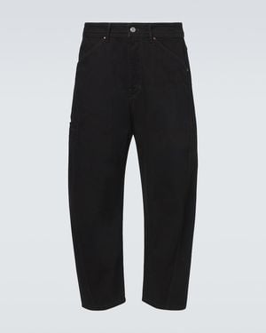 Lemaire Barrel-Leg Jeans - Black
