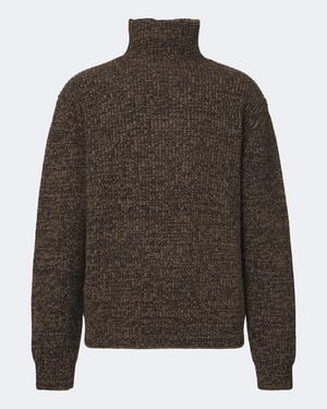 Lemaire Pullover Aus Alpakawolle Und Yakwolle - Braun