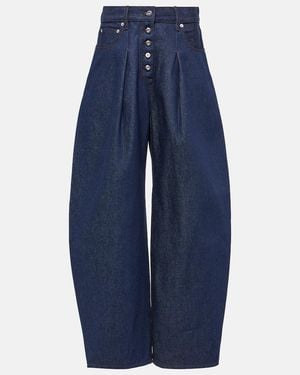 Jacquemus Blue Les Sculptures 'le De-nîmes Ovalo' Jeans