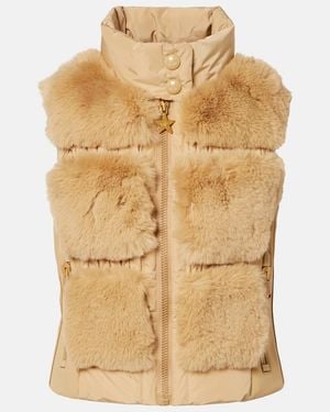 Goldbergh Chic Down Vest - Natural