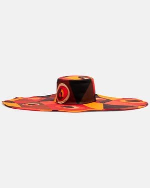 PUCCI Manuba Reversible Cotton Hat - Red