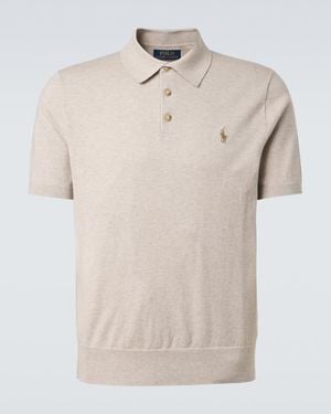 Polo Ralph Lauren Cotton Polo Shirt - Natural