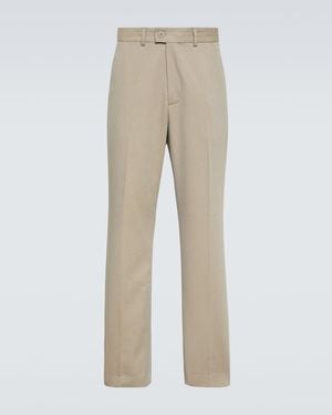Our Legacy Darien Cotton-Blend Chinos - Natural
