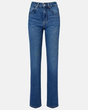 Victoria Beckham Julia Straight Jeans - Blue