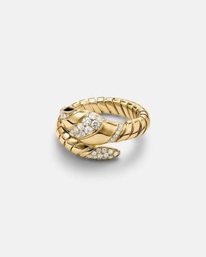 BVLGARI Anello Serpenti Tubogas - Metallizzato