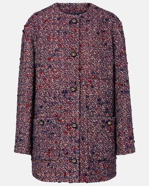 Gucci Wool Bouclã Jacket - Purple
