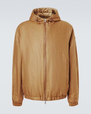 Moncler Edit Linen Jacket - Brown