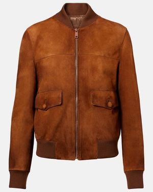 Prada Suede Blouson - Brown